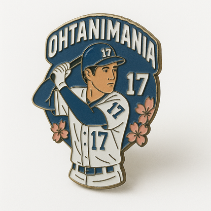 Ohtani Mania Pin Cherry Blossom Pin