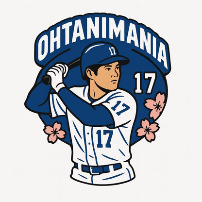Ohtani Mania Pin Cherry Blossom Pin