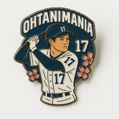 Ohtani Mania Pin Cherry Blossom Pin